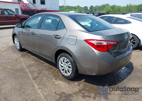 2019 Toyota Corolla Le z USA, uszkodzony, nr VIN 2T1BURHE1KC171012